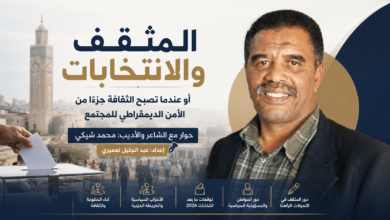 المثقف والانتخابات حوار مع الشاعر: محمد شيكي