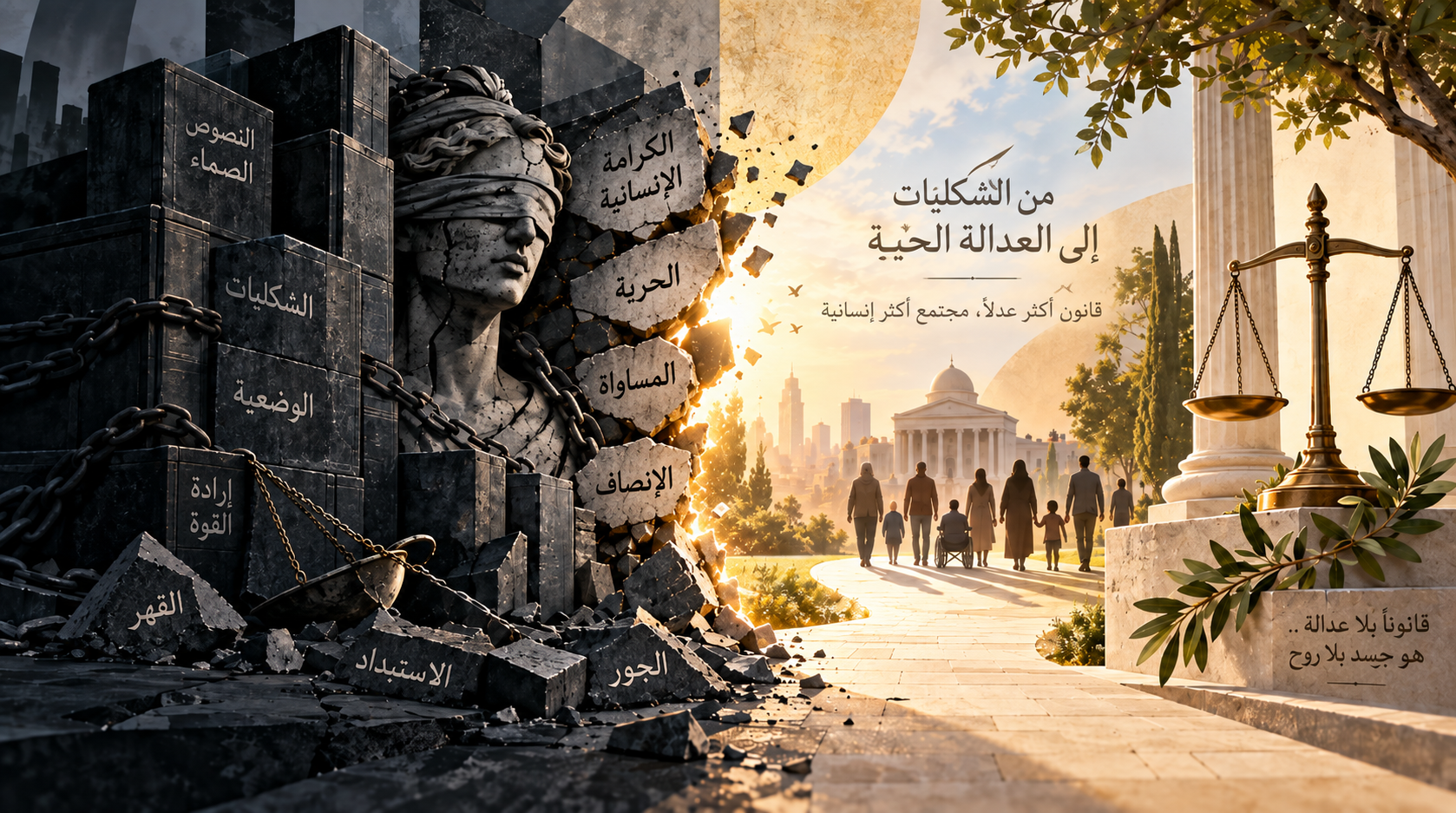 الأساس الأخلاقي للتنوير القانوني: دراسة نقدية في تهافت النزعة الوضعية وسلطة النصوص الصماء