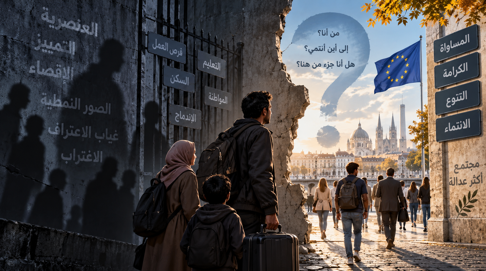 الوجه الخفي للإقصاء العنصري للمهاجرين: عندما تتحول الهوية إلى جرح والانتماء إلى سؤال